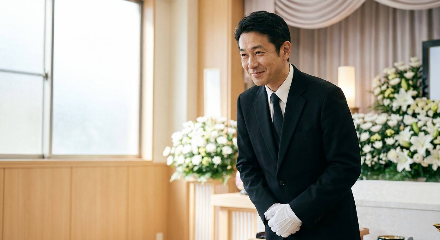 礼服姿の偲音セレモニーの代表
