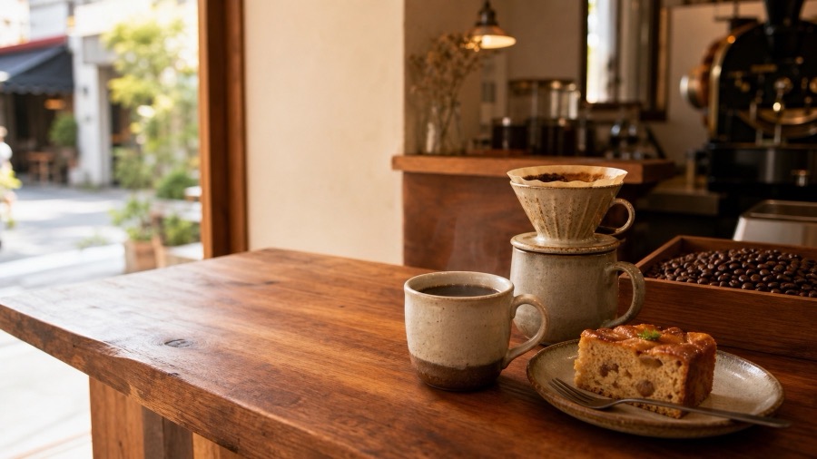 喫茶 月舟のカフェサイト
