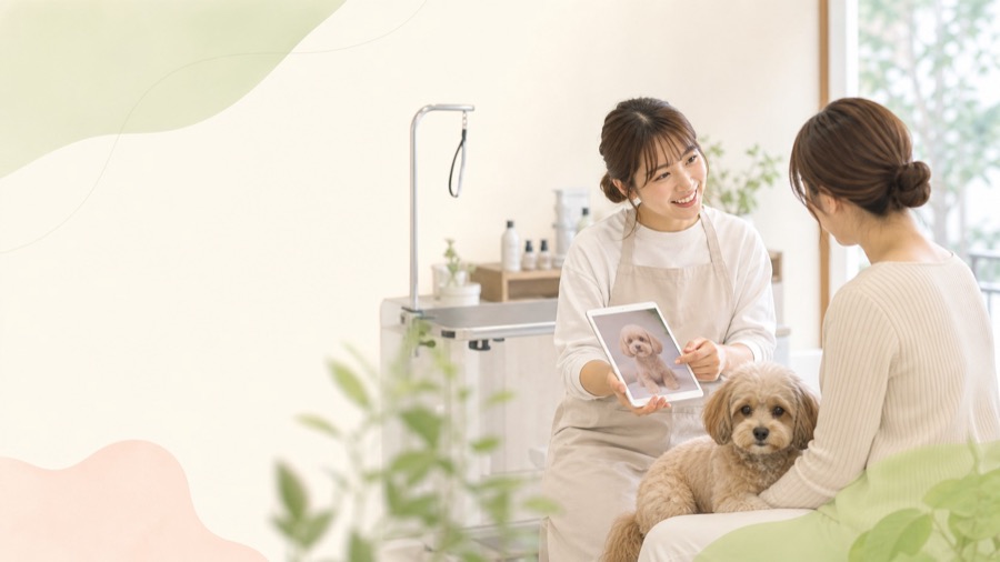 Dog Salon Pawletteのドッグサロンサイト