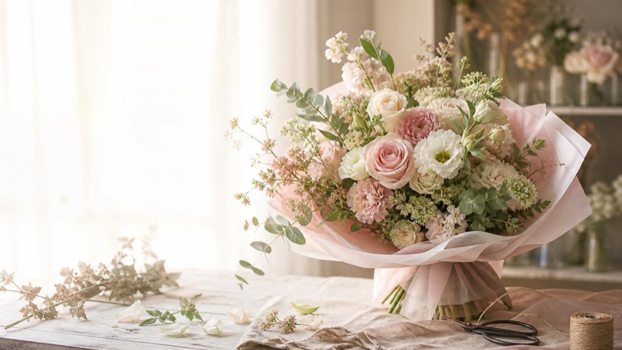 花と余白 madoromiの花店サイト
